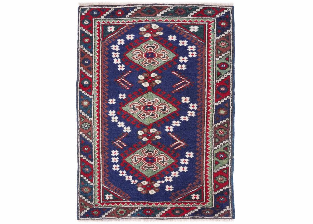 Dosemealti Handknotted Traditional Rugs for Living Room 3x2 ft Oriental- Rugs Turkey