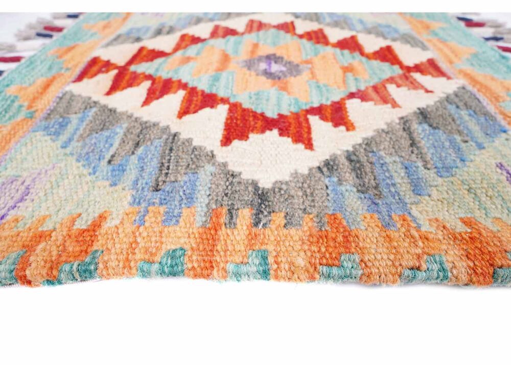 Exclusive Handwoven Multi Color Pillow Kilim Cushion - 1.44x1.54 ft - Rugs Turkey