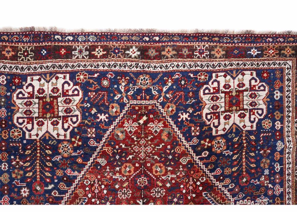 Exquisite Siraz Antique Wool Oriental Rugs – Handknotted 7.8x5.7 ft - Rugs Turkey