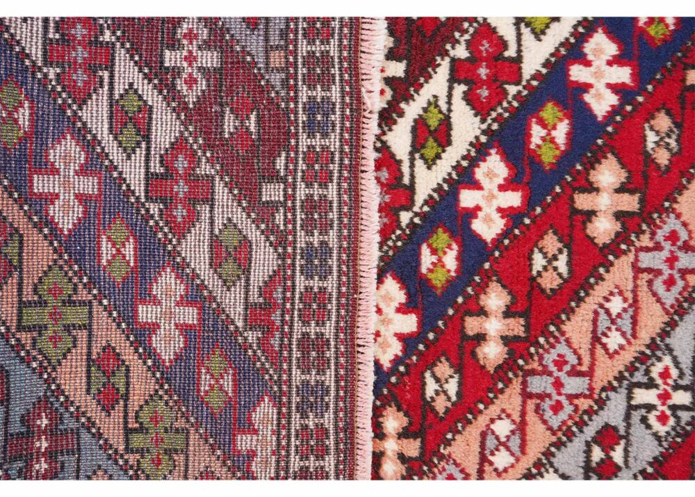 Hand-Knotted Shawal Traditional Vintage Rug 3x2 ft - Oriental Carpets and Rugs - Rugs Turkey