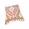 Handwoven Traditional Accent Pillow Cushion Kilim Geometric 1.54x1.71 ft - Rugs Turkey