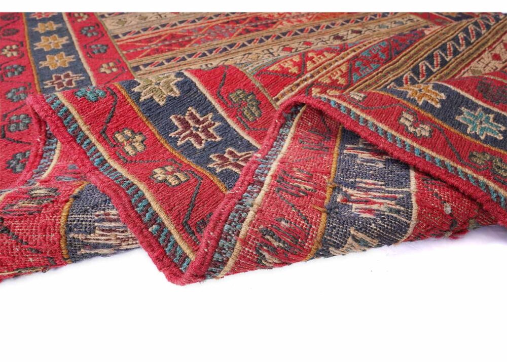 Handwoven 100% Wool Gigim Kilim Runner for Kitchen – 9x2 ft - Rugs Turkey