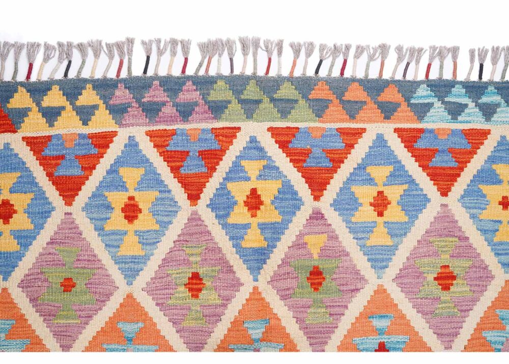 Kilim Area Carpet 6x4 ft Handwoven Classic Carpet & Flooring - Rugs Turkey