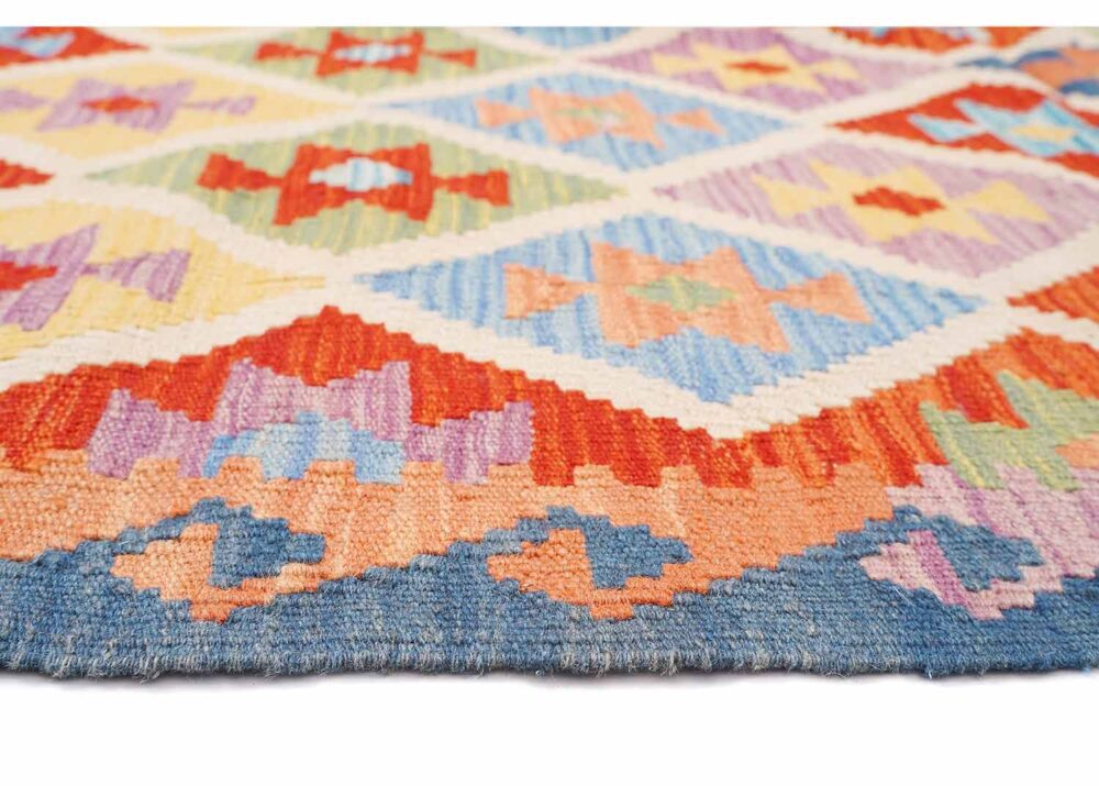 Kilim Area Carpet 6x4 ft Handwoven Classic Carpet & Flooring - Rugs Turkey