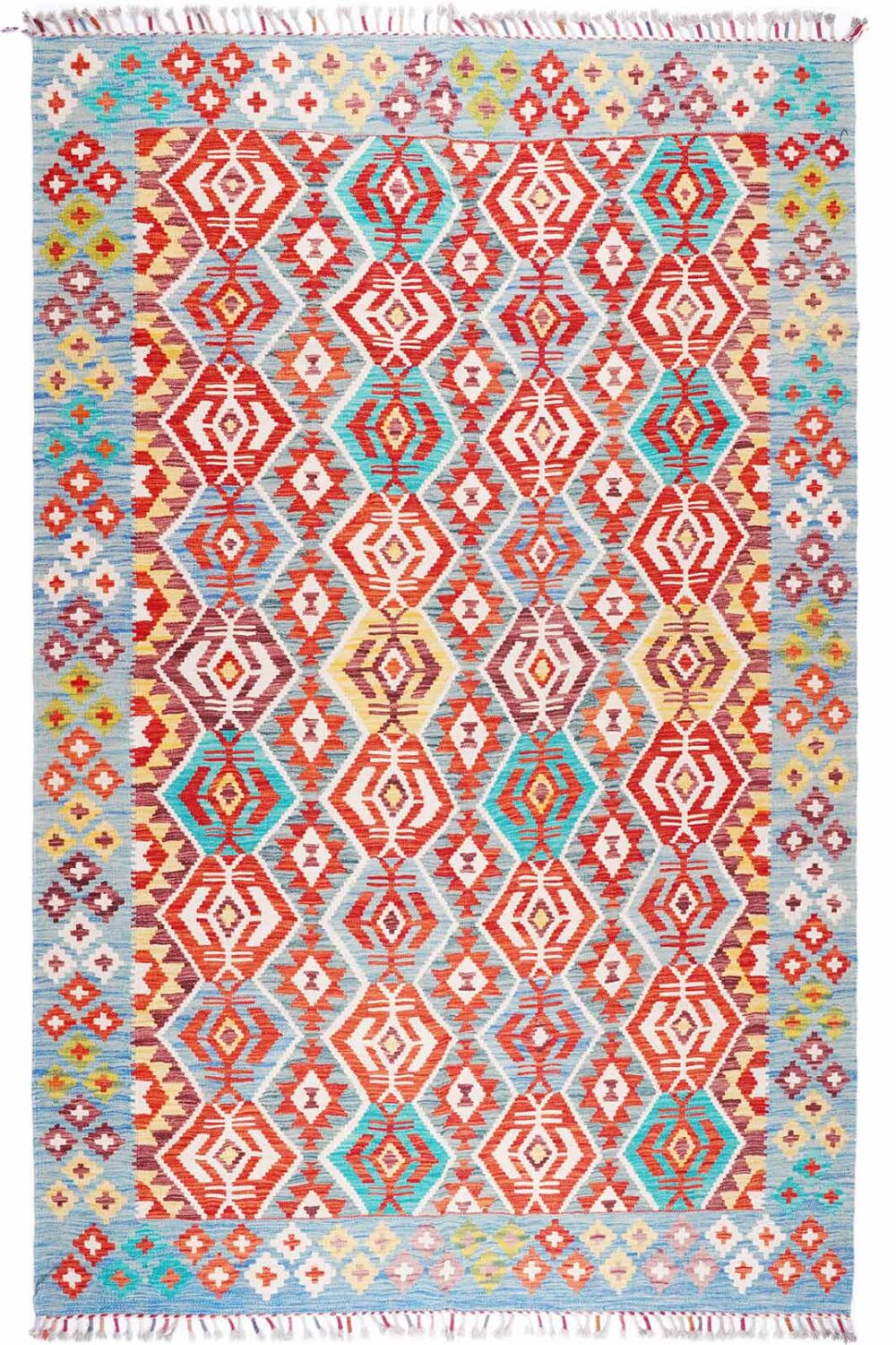 Kilim Rug Traditional Handwoven Beauty for Modern Homes 8x5 ft - Rugs Turkey