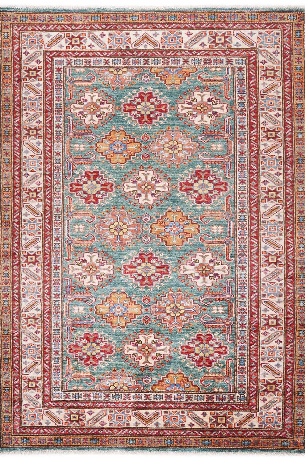 Sherwan Pictorial Rug - Hand-Knotted 5x4 ft Traditional - Rugs Turkey