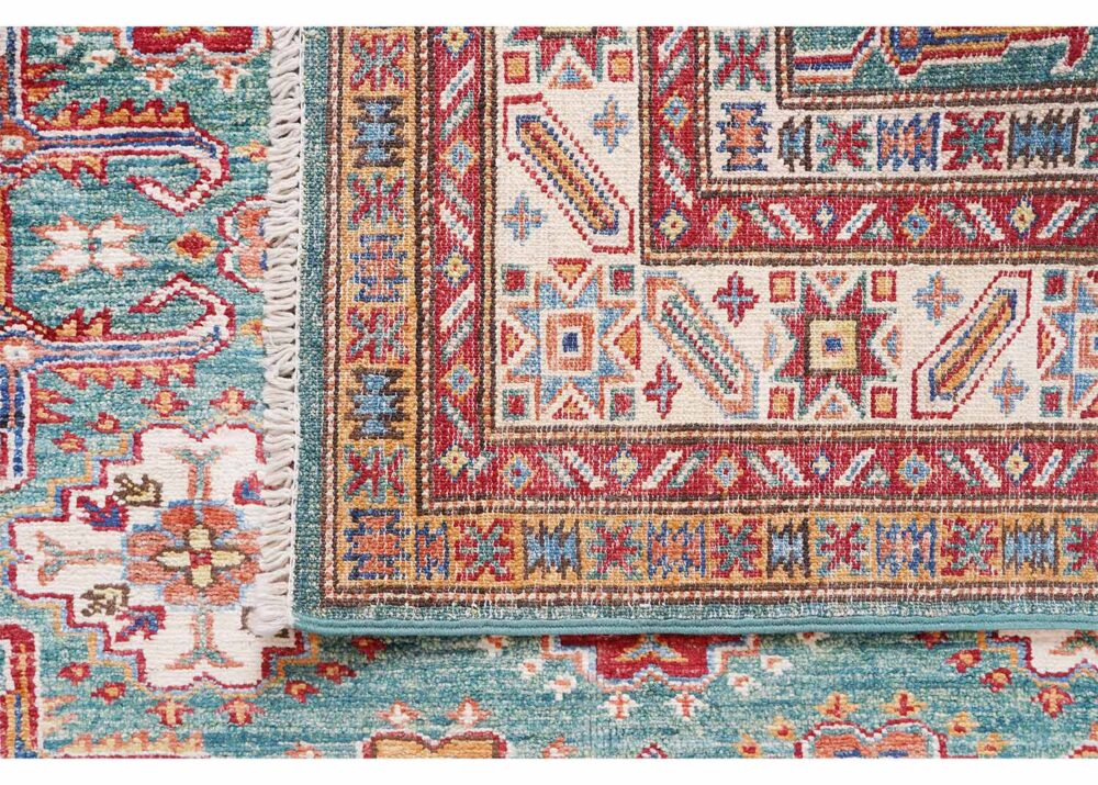 Sherwan Pictorial Rug - Hand-Knotted 5x4 ft Traditional - Rugs Turkey