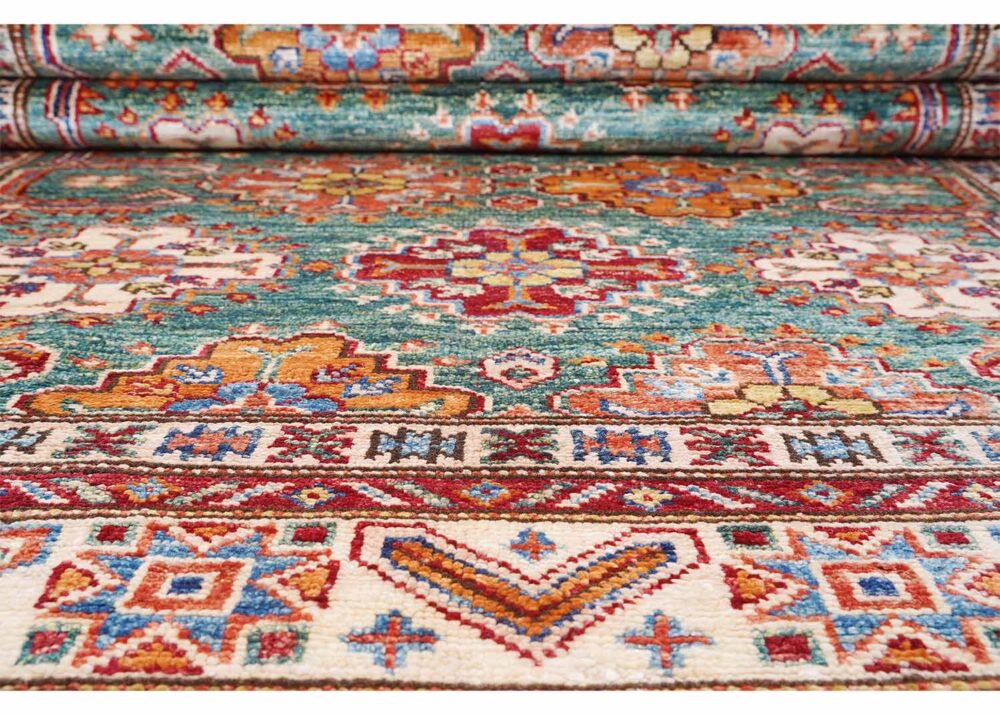 Sherwan Pictorial Rug - Hand-Knotted 5x4 ft Traditional - Rugs Turkey