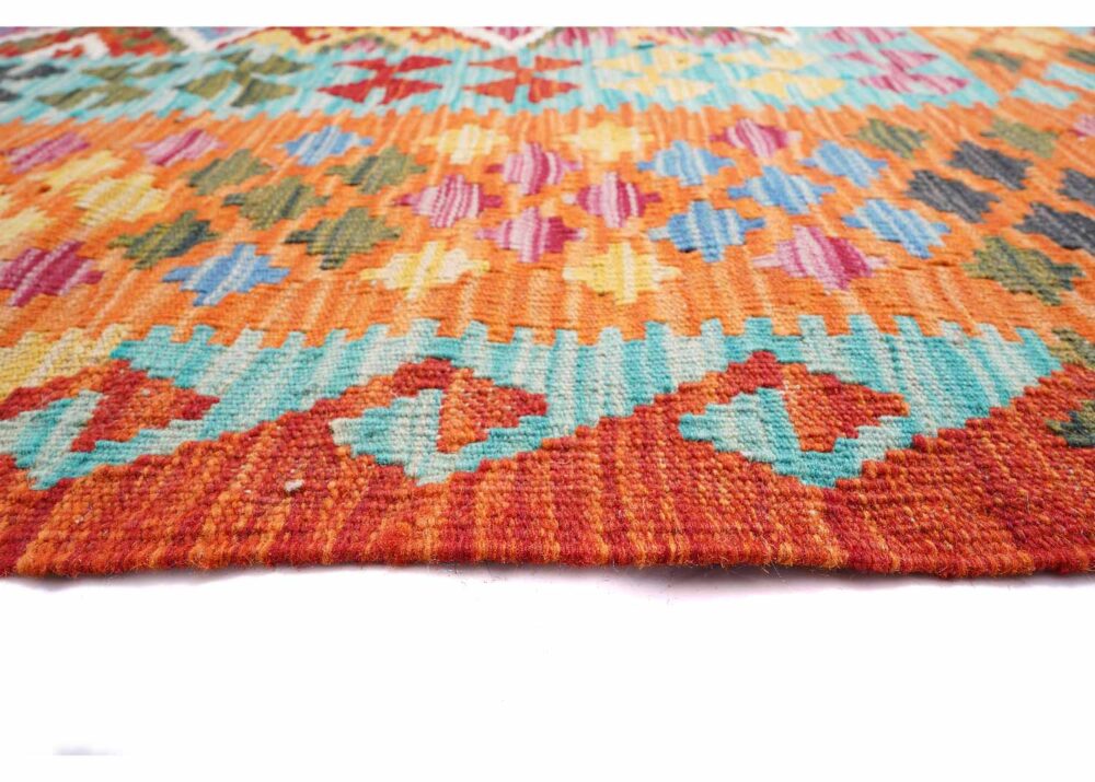 Authentic Bright Kayseri Kilim Carpets for Sale 10x6.6 ft Handwoven - Rugs Turkey