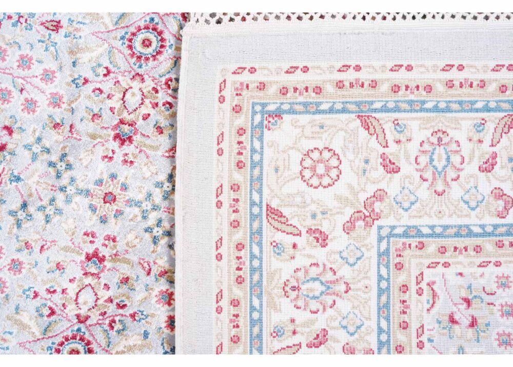 Authentic Silk Area Rugs for Bedroom Medallion 5x3 ft Floral Pattern - Rugs Turkey