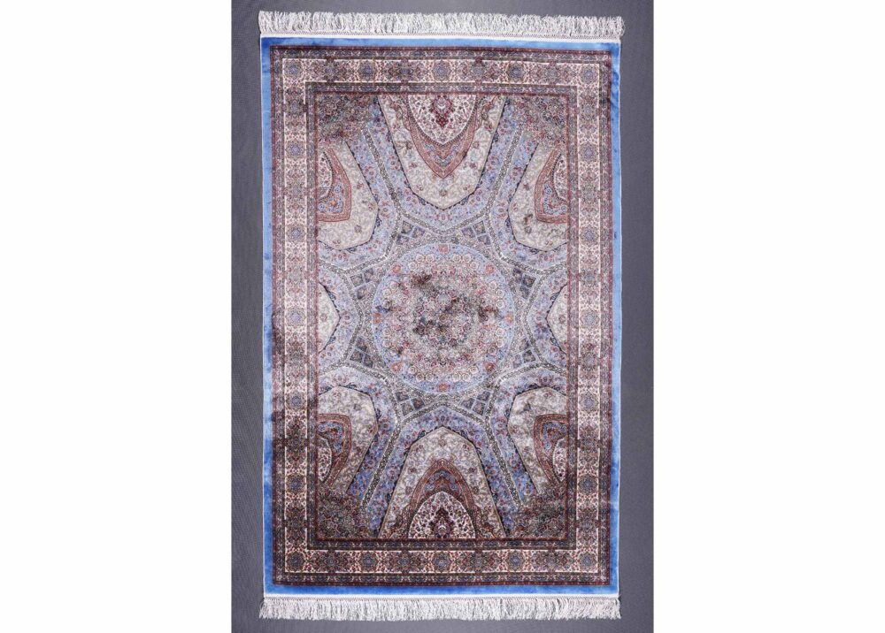 Ayasofya Oriental Pattern 4x6 Washable Rug - Machine made Bamboo-Silk - Rugs Turkey