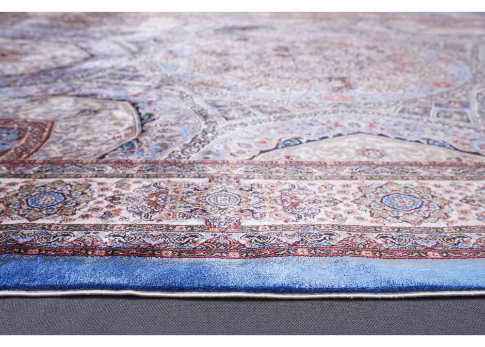 Ayasofya Oriental Pattern 4x6 Washable Rug - Machine made Bamboo-Silk - Rugs Turkey