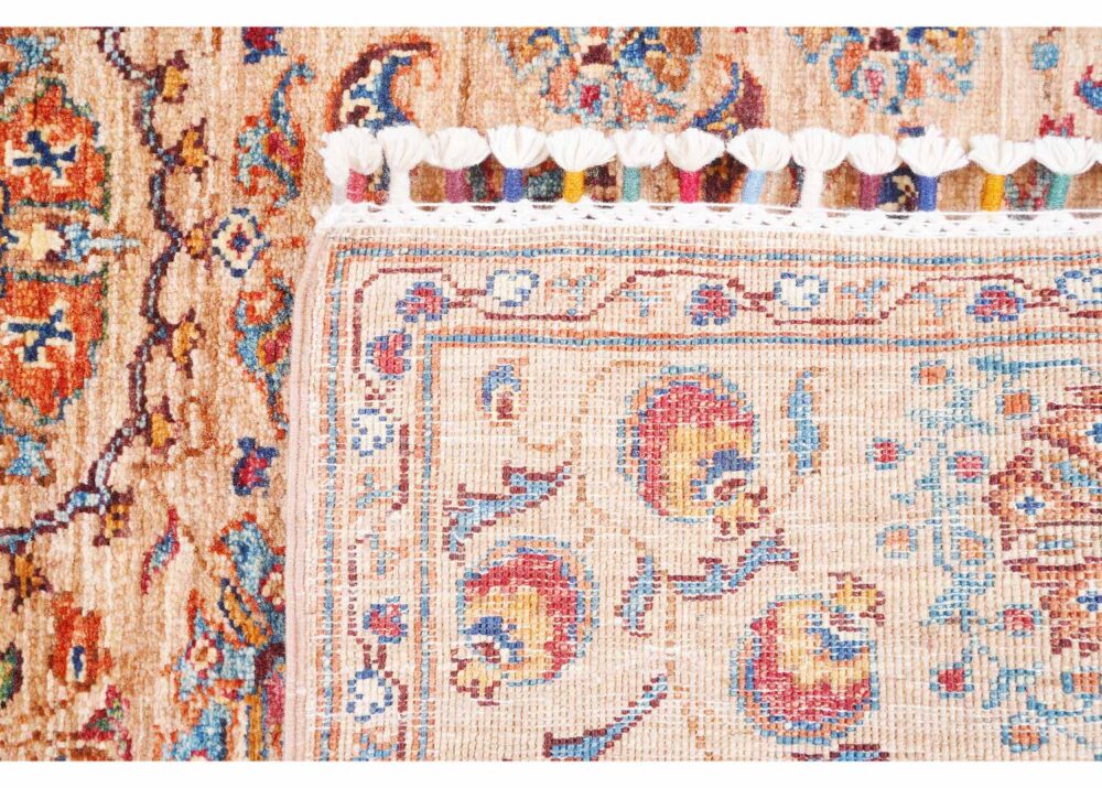 Best Rug for Living Room Hand-Knotted Traditional Bronze & Orange Oriental Rug 3.x4.6 ft - Rugs Turkey