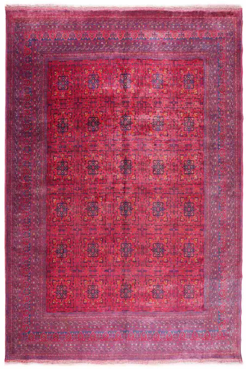 Bilicik Red Rugs for Dining Room 10.6x8 ft Traditional Handknotted - Rugs Turkey