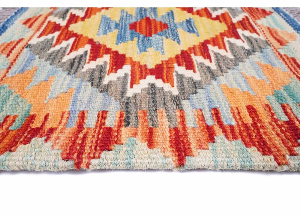 Colorful Sofa Cushions Kilim Pillow 1.48x1.64 ft Handwoven - Rugs Turkey