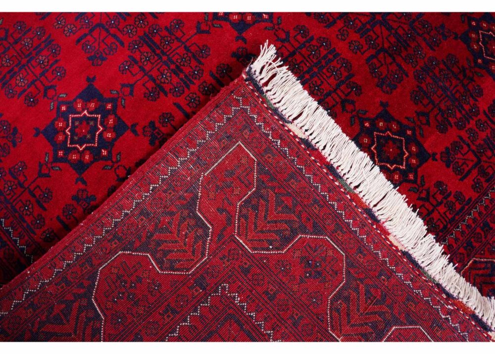 Exclusive Bilicik Tradiitional Red and Black Rug 5.5x4 ft Hand-knotted - Rugs Turkey