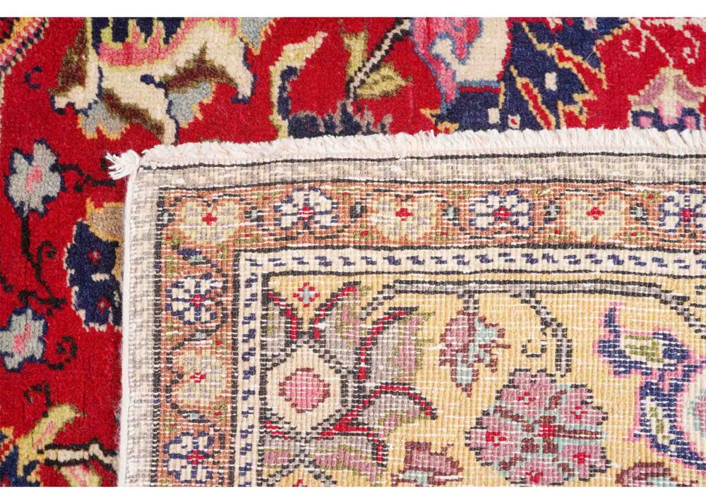 Exclusive Kayseri Beige Red Area Rug 7x4.8 ft Traditional Oriental - Rugs Turkey