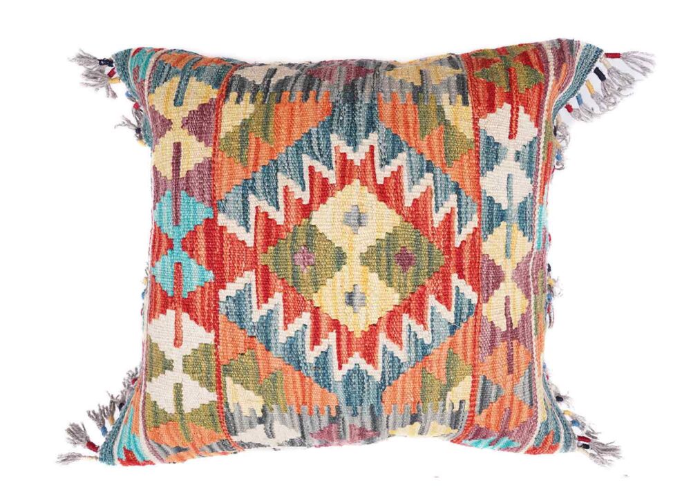 Jazzy 3 Piece Pillow Set - Handwoven Kilim Scandinavian Cushion - Rugs Turkey