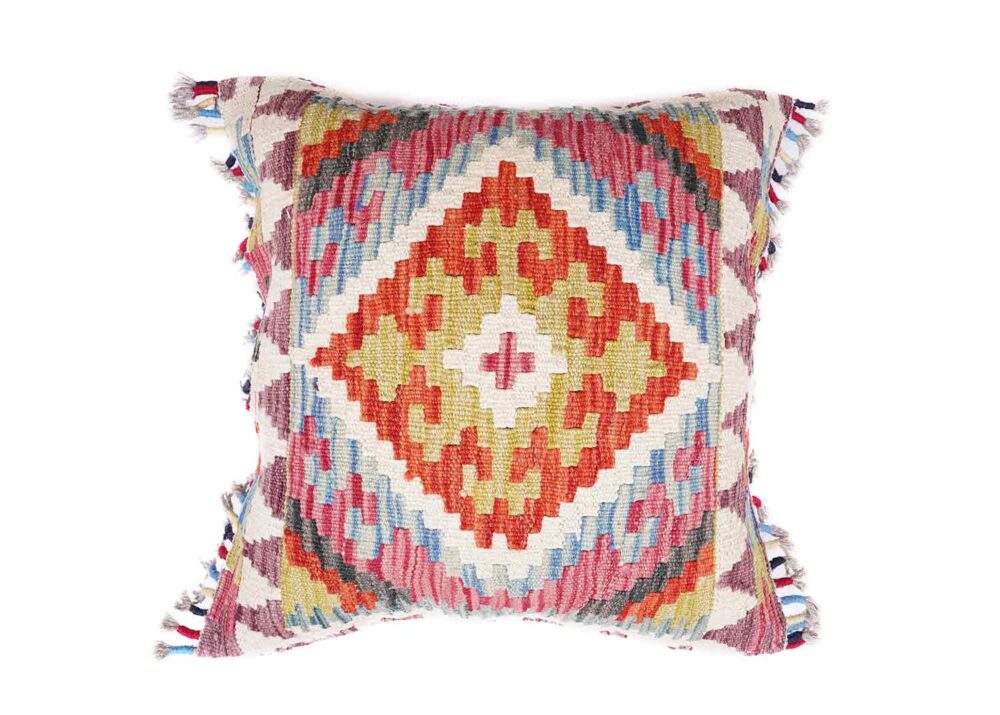 Jazzy 3 Piece Pillow Set - Handwoven Kilim Scandinavian Cushion - Rugs Turkey