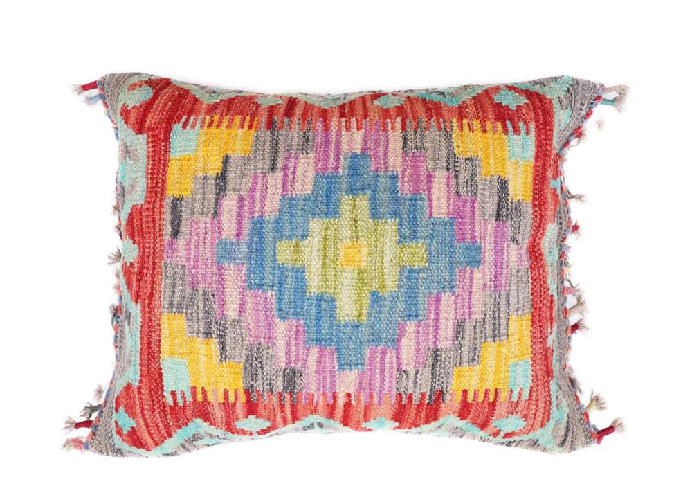 Jazzy 3 Piece Pillow Set - Handwoven Kilim Scandinavian Cushion - Rugs Turkey