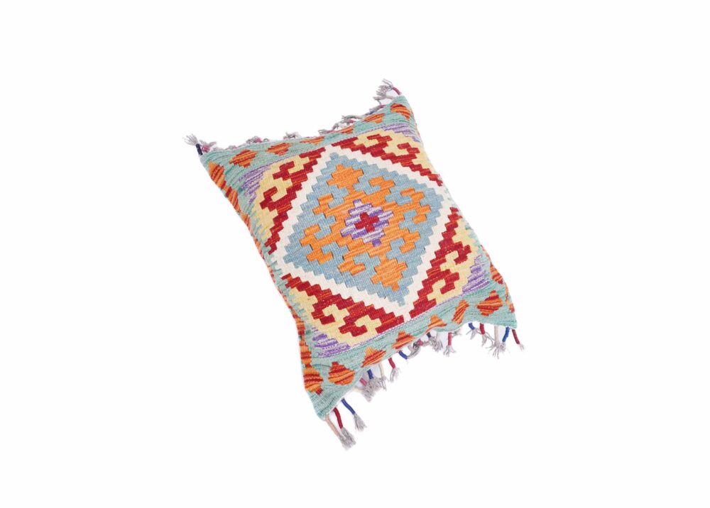 Kilim Cushion Multi Colored Couch Pillows 1.44x1.71 ft - Rugs Turkey