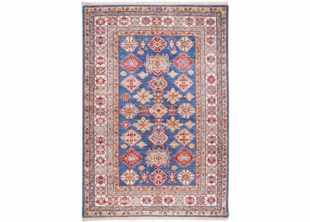 "Luxury Sherwan Traditional Rug Living Room 6.6x4.8 ft Wool-Cotton - Rugs Turkey