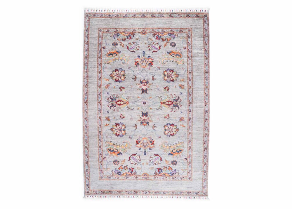 Oriental Pattern Sultani Light Color Area Rug Traditional 6x4 ft - Rugs Turkey