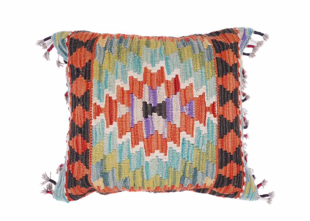 Pack of 4 Authentic Kilim Cushions and Pillows - Handwoven - Rugs Turkey