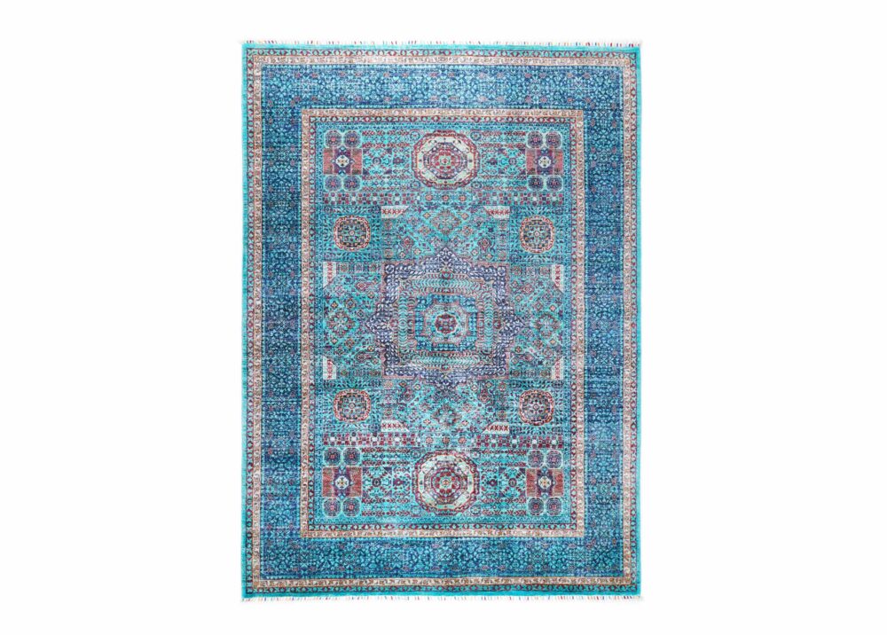 Traditional Sultani Orientel Rug Grey Handknotted Authentic Rug 8x5.8 ft - Rugs Turkey