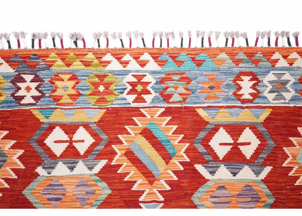 Unique Rugs for Living Room Handwoven Turkish Kilim 7.8x5.6 ft - Rugs Turkey