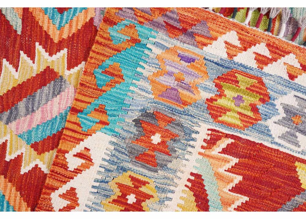 Unique Rugs for Living Room Handwoven Turkish Kilim 7.8x5.6 ft - Rugs Turkey