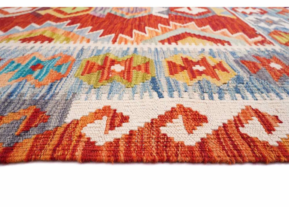 Unique Rugs for Living Room Handwoven Turkish Kilim 7.8x5.6 ft - Rugs Turkey