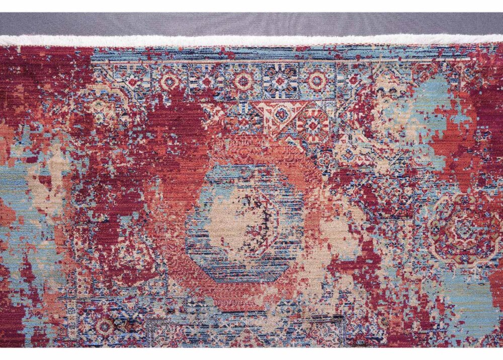 Exclusive Memluk Red Modern Rug 8.2x2.6 ft Machine-Made Runner - Rugs Turkey