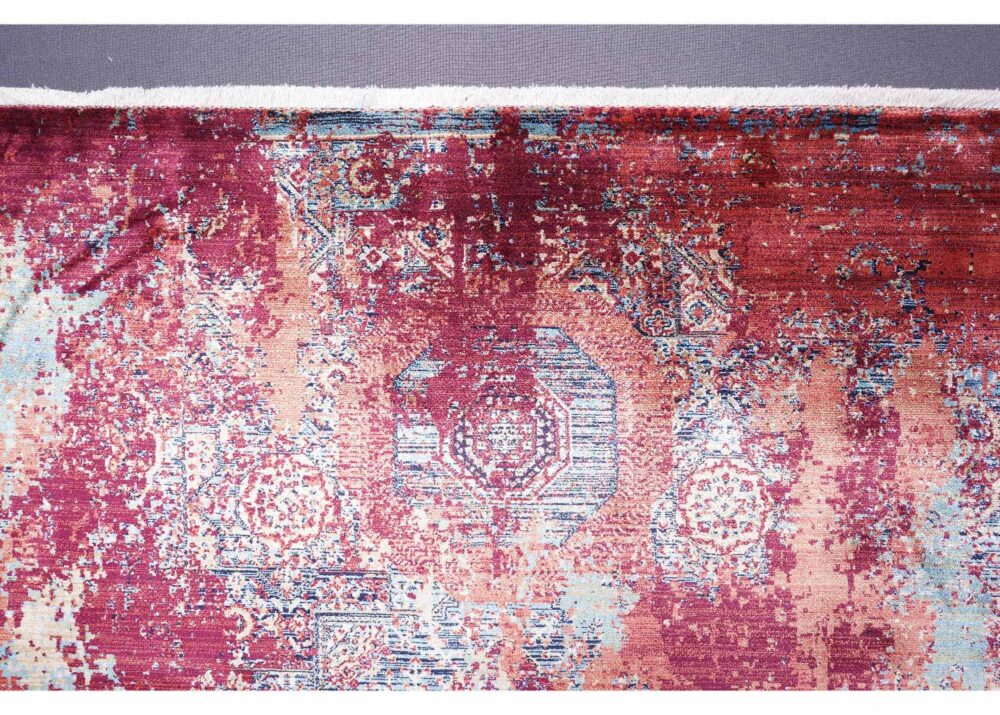 Exclusive Memluk Red Modern Rug 8.2x2.6 ft Machine-Made Runner - Rugs Turkey