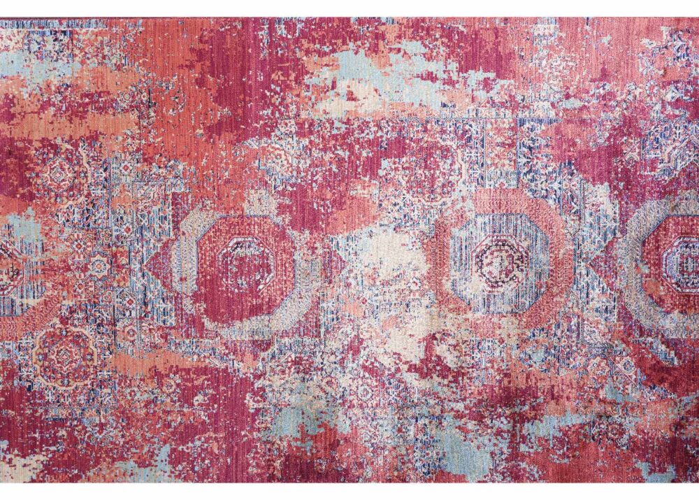 Exclusive Memluk Red Modern Rug 8.2x2.6 ft Machine-Made Runner - Rugs Turkey