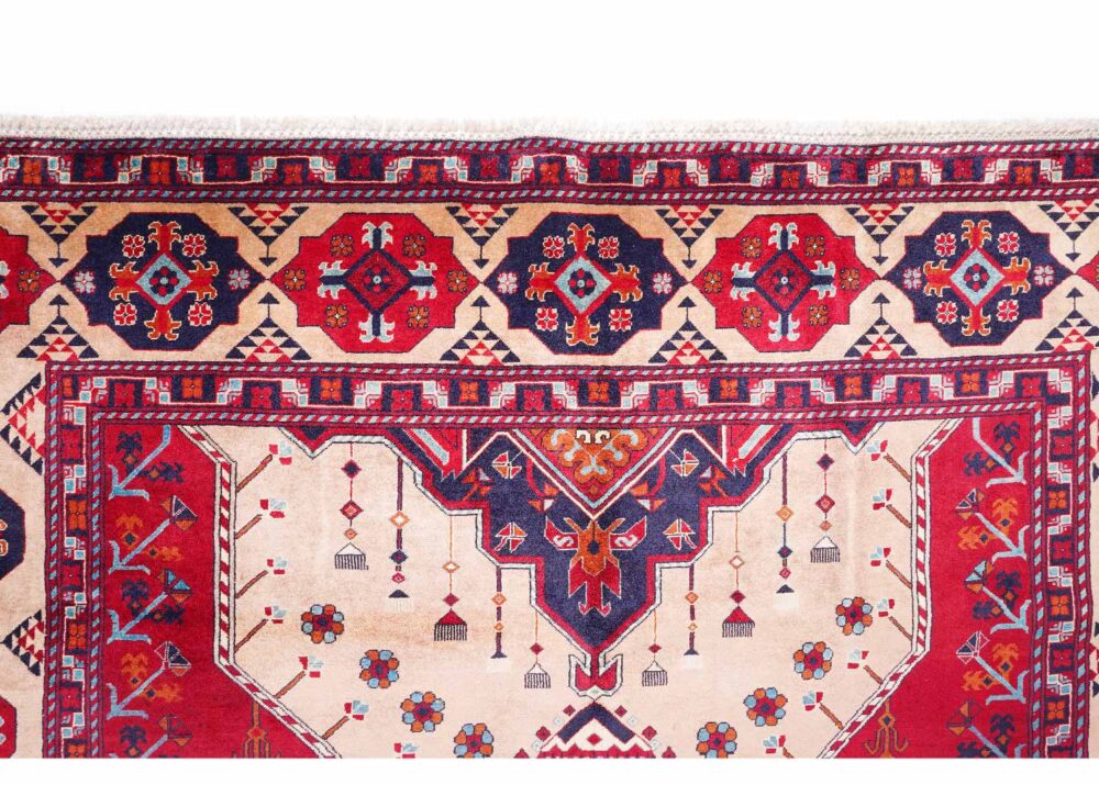 High-Quality Traditional Oriental Red Rug 9.2x6.5 ft Bilicik - Rugs Turkey