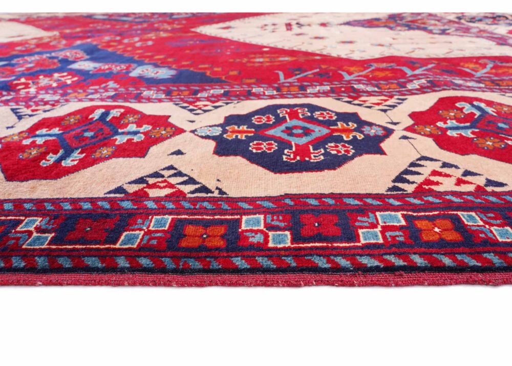 High-Quality Traditional Oriental Red Rug 9.2x6.5 ft Bilicik - Rugs Turkey