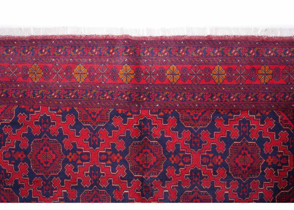 High-end Red Wool Carpet 9.4x6.5 ft Traditional Bilicik Rug - Rugs Turkey