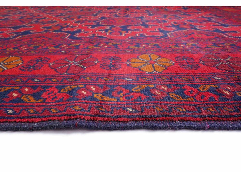 High-end Red Wool Carpet 9.4x6.5 ft Traditional Bilicik Rug - Rugs Turkey