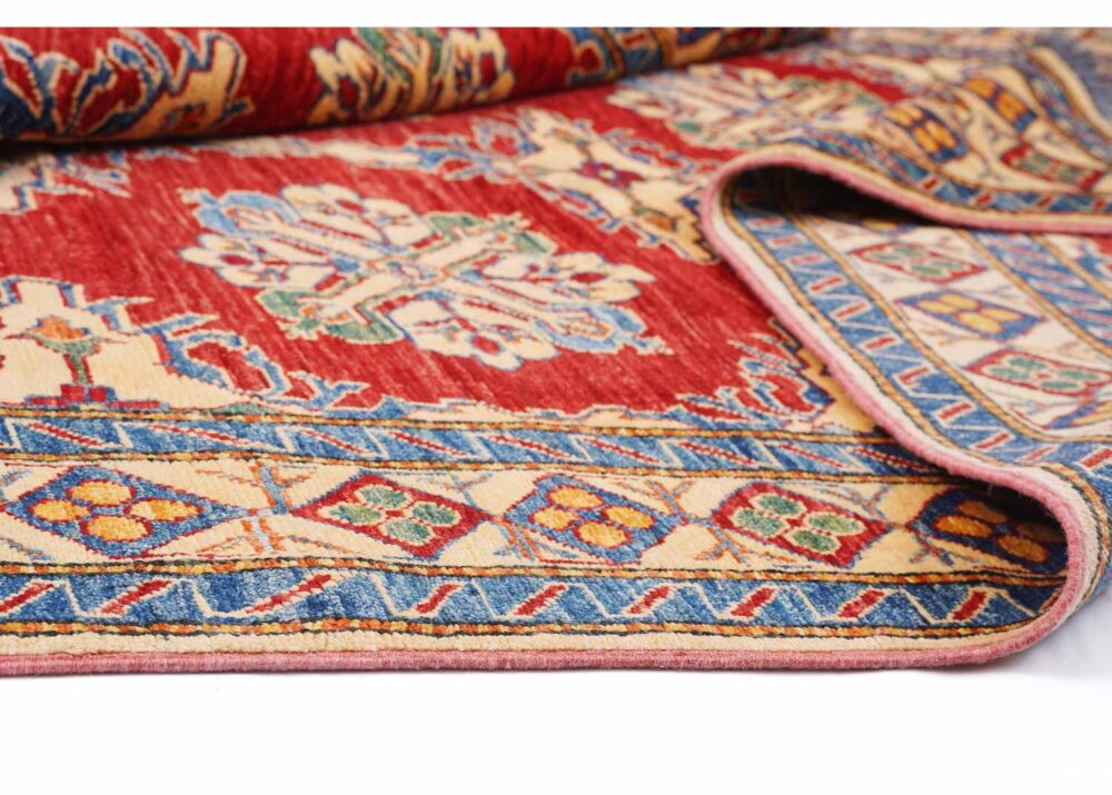 Luxurious Sherwan Hand-Knotted with Wool 7x4 Rug - Traditional - Rugs Turkey