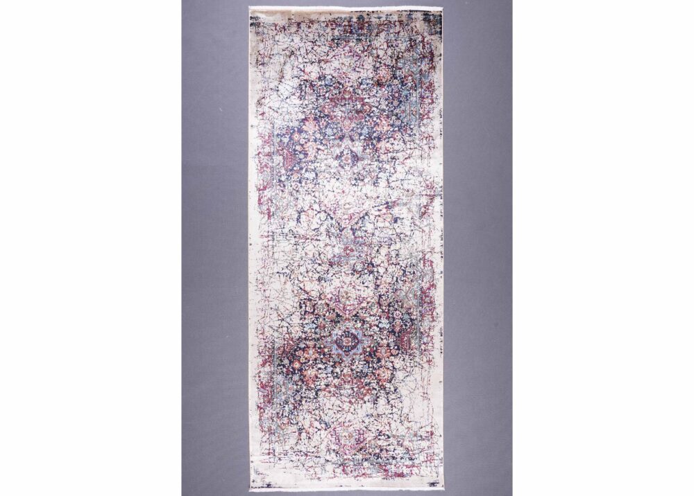 Machine-Made Beige Modern Runners for Hallway 6.5x2.6 ft Medallion - Rugs Turkey