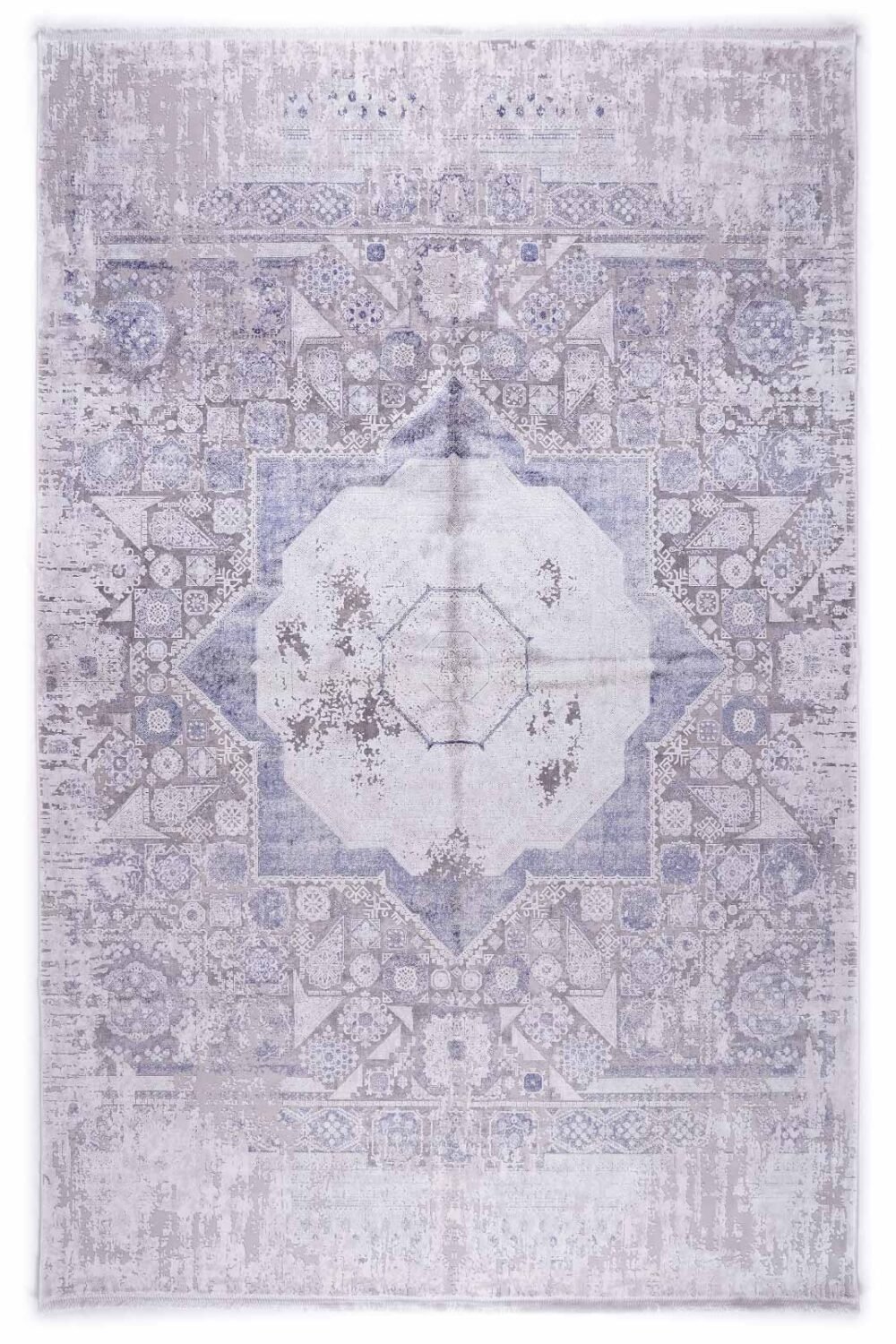 Modern Grey Area Rug for Living RoomBedroom 6.5x9.5 ft Memluk - Rugs Turkey