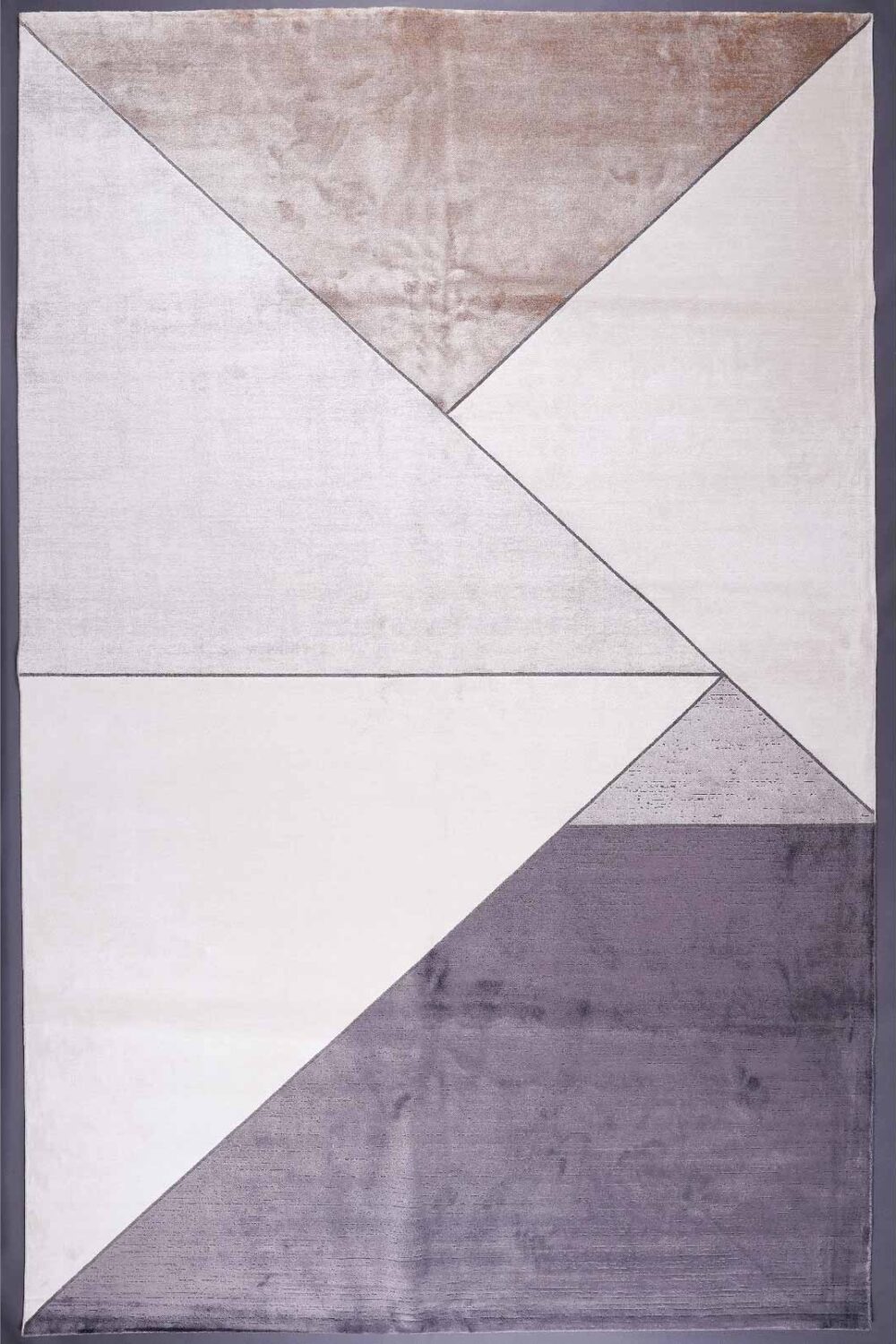 Modern Style Rug for Minimal Home Decor 6.5x9.8 ft Abstract Pattern - Rugs Turkey