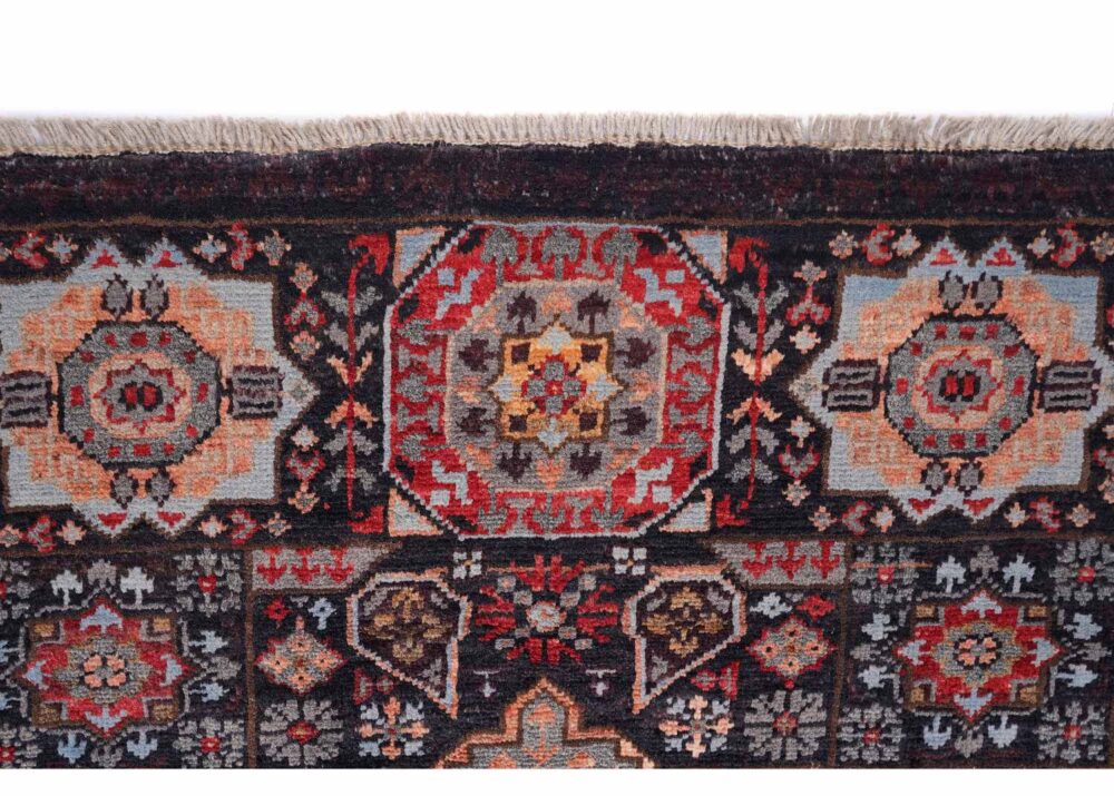 Premium Memluk Dark Brown Rug 2.8x2 ft - Traditional Geometric - Rugs Turkey