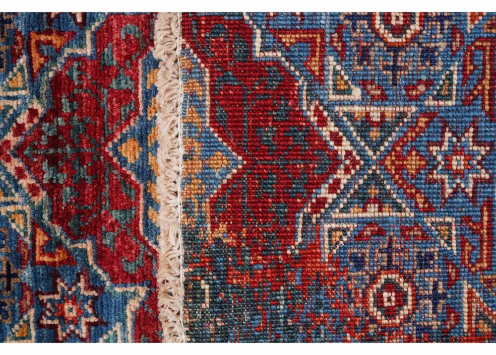 Stylish Multicolor Wool Area Rugs 6.4x4.8 ft Traditional Modern Memluk - Rugs Turkey